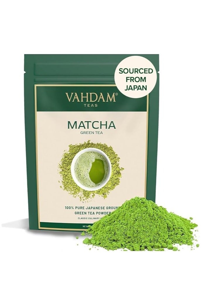 VAHDAM, Matcha Green Tea Powder (25 Servings, 1.76oz) Authentic Japanese Matcha Powder | Classic Culinary Grade Green Tea Matcha | Matcha Latte Mix & Smoothies - Image 2